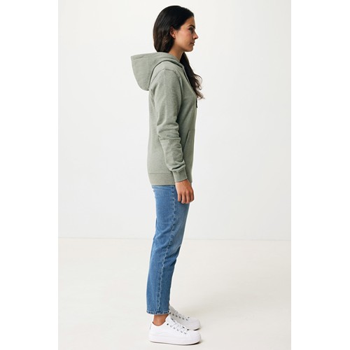 verde chiné IQONIQ Torres Sudadera Capucha Mid Weight Algodón Reciclado