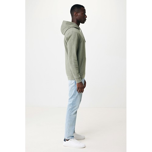 verde chiné IQONIQ Torres Sudadera Capucha Mid Weight Algodón Reciclado