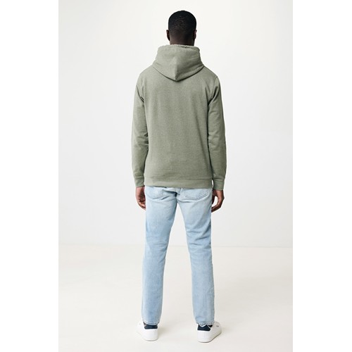 verde chiné IQONIQ Torres Sudadera Capucha Mid Weight Algodón Reciclado