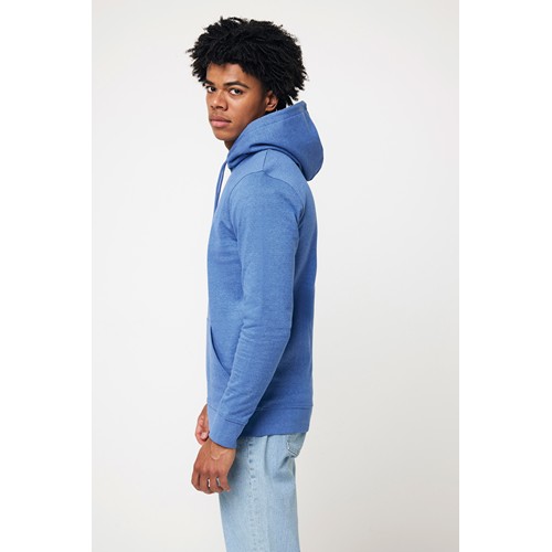 azul chiné IQONIQ Torres Sudadera Capucha Mid Weight Algodón Reciclado
