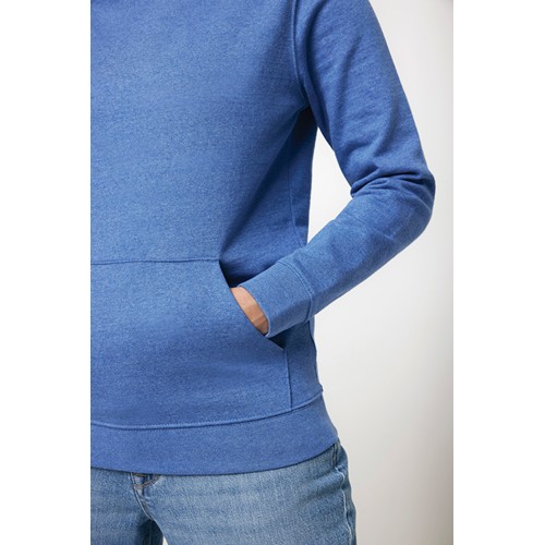 azul chiné IQONIQ Torres Sudadera Capucha Mid Weight Algodón Reciclado