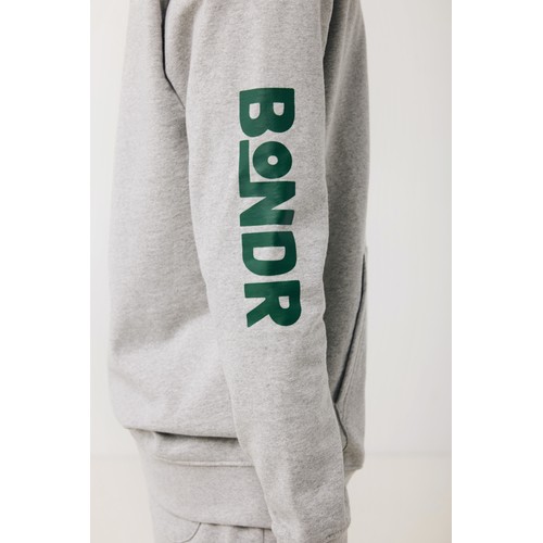 Sudadera IQONIQ Torres algodón reciclado sin teñir