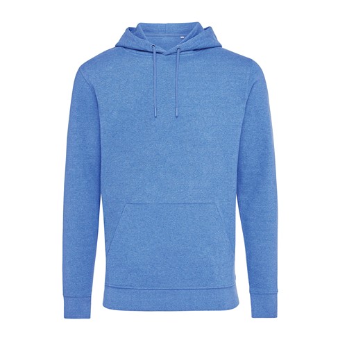 azul chiné IQONIQ Torres Sudadera Capucha Mid Weight Algodón Reciclado