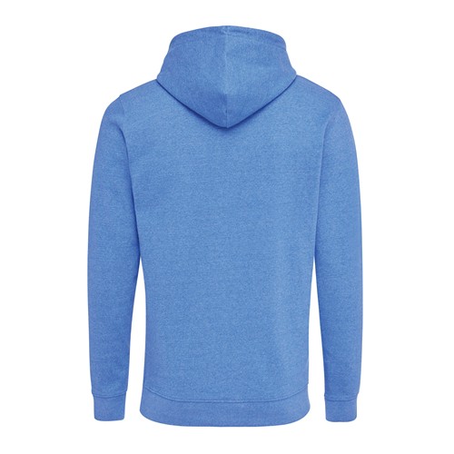 azul chiné IQONIQ Torres Sudadera Capucha Mid Weight Algodón Reciclado