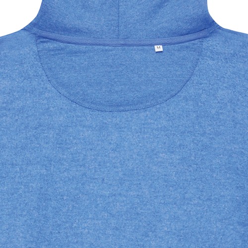 azul chiné IQONIQ Torres Sudadera Capucha Mid Weight Algodón Reciclado