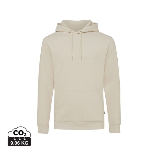 SUDADERA IQONIQ TORRES ALGODÓN RECICLADO SIN TEÑIR
