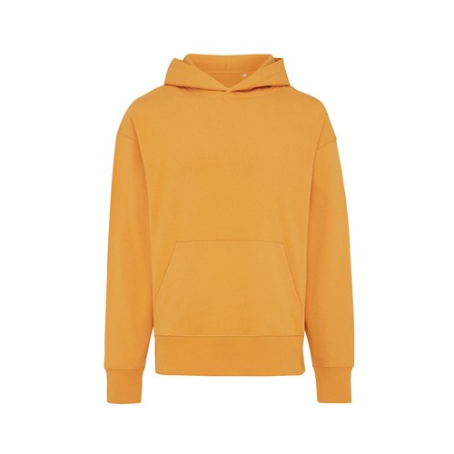 naranja sunset IQONIQ Yoho Sudadera Capucha Relax Fit Algodón Reciclado