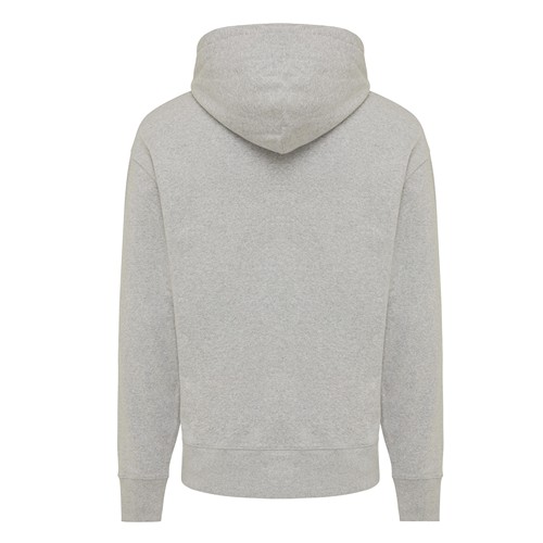 gris chiné IQONIQ Yoho Sudadera Capucha Relax Fit Algodón Reciclado