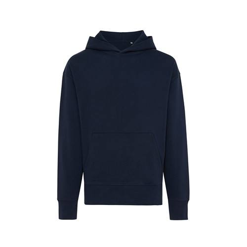 azul marino IQONIQ Yoho Sudadera Capucha Relax Fit Algodón Reciclado