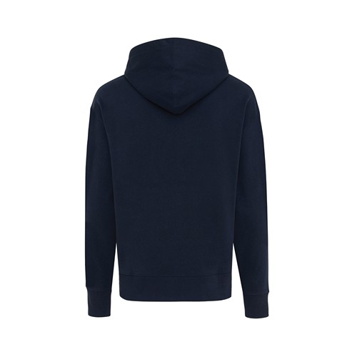 azul marino IQONIQ Yoho Sudadera Capucha Relax Fit Algodón Reciclado