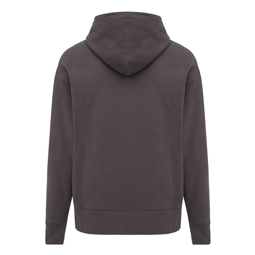 antracita IQONIQ Yoho Sudadera Capucha Relax Fit Algodón Reciclado