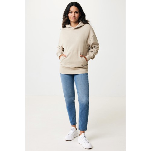 arena IQONIQ Yoho Sudadera Capucha Relax Fit Algodón Reciclado