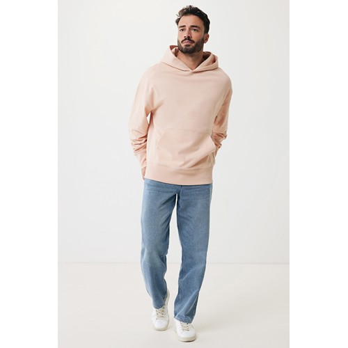 melocotón IQONIQ Yoho Sudadera Capucha Relax Fit Algodón Reciclado