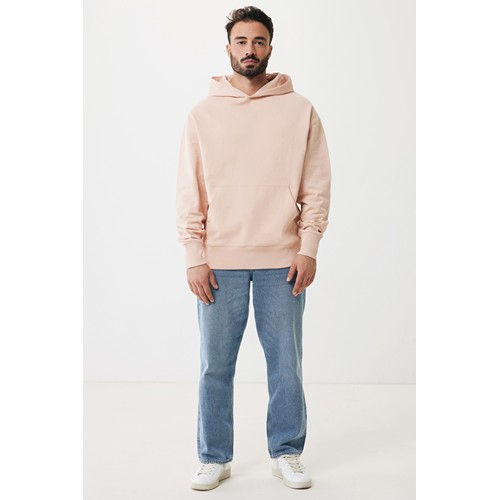 melocotón IQONIQ Yoho Sudadera Capucha Relax Fit Algodón Reciclado
