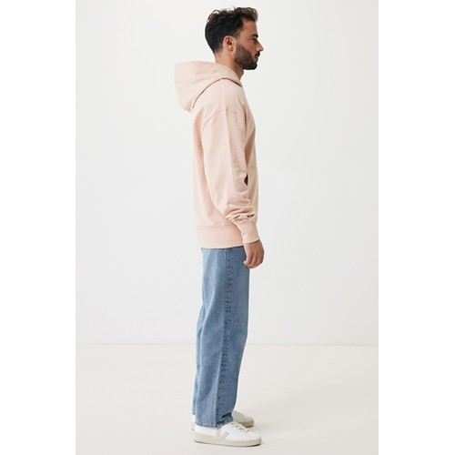 melocotón IQONIQ Yoho Sudadera Capucha Relax Fit Algodón Reciclado