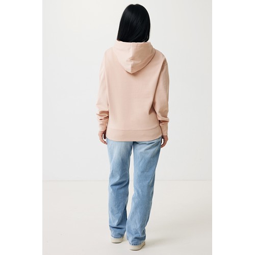 melocotón IQONIQ Yoho Sudadera Capucha Relax Fit Algodón Reciclado