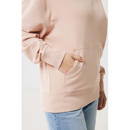 melocotón IQONIQ Yoho Sudadera Capucha Relax Fit Algodón Reciclado