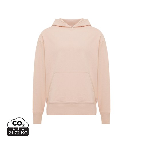 melocotón IQONIQ Yoho Sudadera Capucha Relax Fit Algodón Reciclado