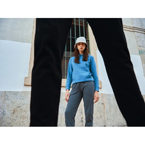 black Pantalón IQONIQ Cooper de algodón reciclado