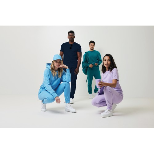 azul claro Pantalón IQONIQ Cooper de algodón reciclado