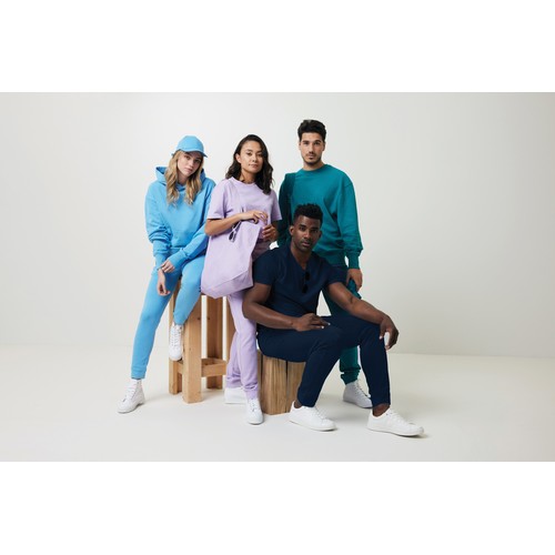 azul claro Pantalón IQONIQ Cooper de algodón reciclado