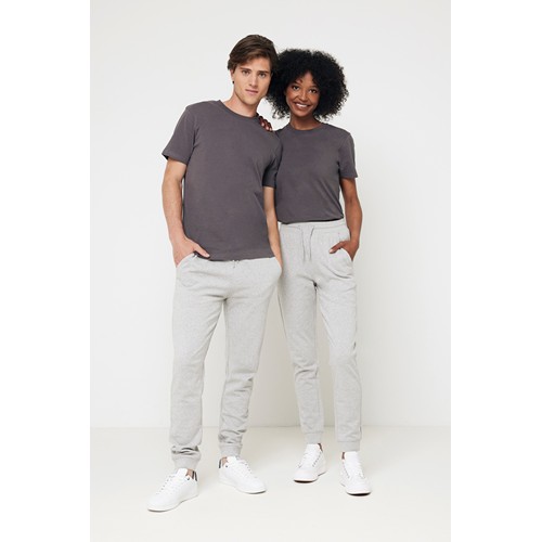 gris chiné IQONIQ Cooper Jogger Algodón Reciclado