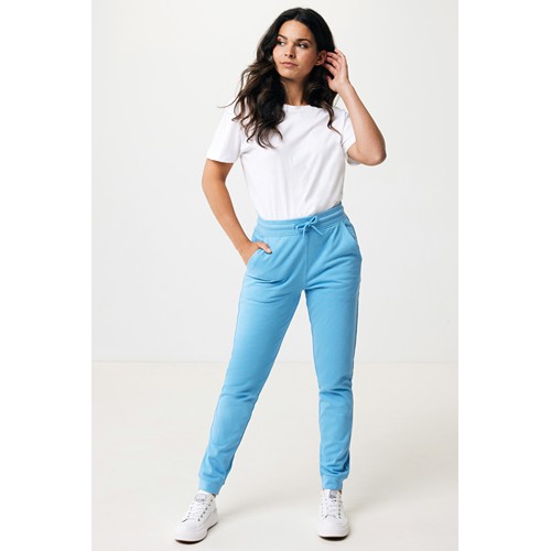 azul claro IQONIQ Cooper Jogger Algodón Reciclado