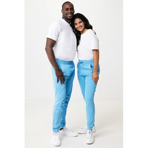 azul claro IQONIQ Cooper Jogger Algodón Reciclado