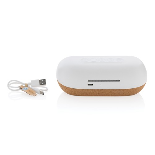 marrón Altavoz Oregon RCS de plástico reciclado y corcho 10W