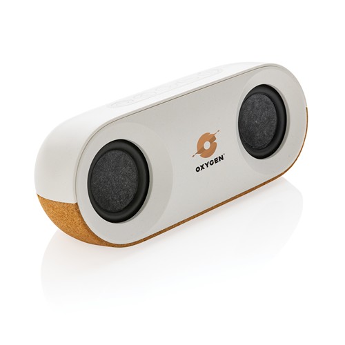 marrón Altavoz Oregon RCS de plástico reciclado y corcho 10W