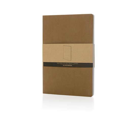 Cuaderno de papel kraft de lujo Salton A5