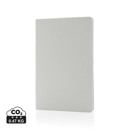 white Cuaderno de papel kraft de lujo Salton A5