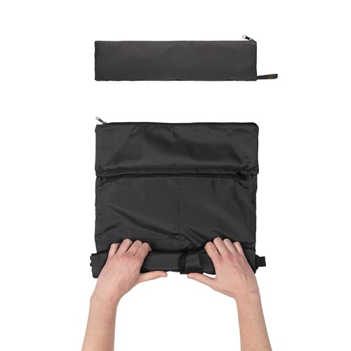 black Mochila Dilon plegable ligera AWARE™ RPET