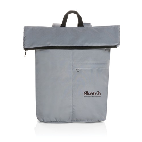 gray Mochila Dilon plegable ligera AWARE™ RPET