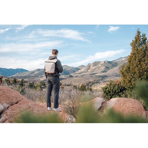 de blanco Mochila Dilon plegable ligera AWARE™ RPET