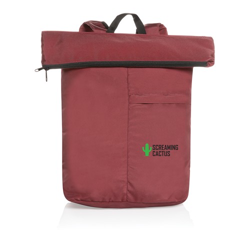 red Mochila Dilon plegable ligera AWARE™ RPET