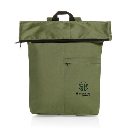 green Mochila Dilon plegable ligera AWARE™ RPET