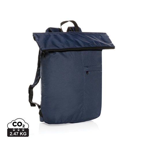 azul marino Mochila Dilon plegable ligera AWARE™ RPET