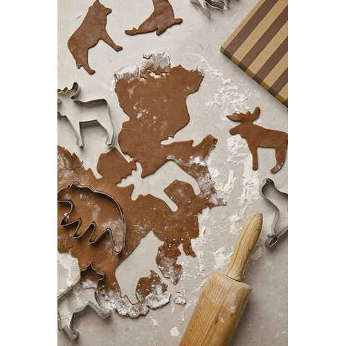 gray Set 5 cortadores de galletas VINGA Nordic