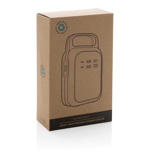 Station électrique 21000mAh en plastique RCS Power Vault - 12