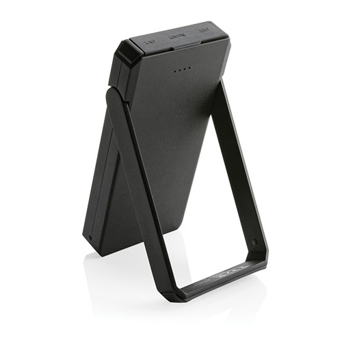 black Cargador solar plástico reciclado Skywave RCS 10.000 mah