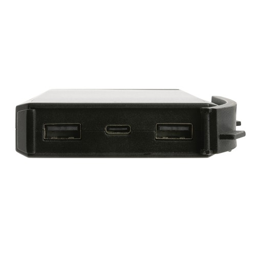black Cargador solar plástico reciclado Skywave RCS 10.000 mah