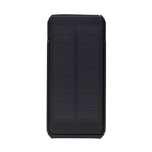 black Cargador solar plástico reciclado Skywave RCS 10.000 mah
