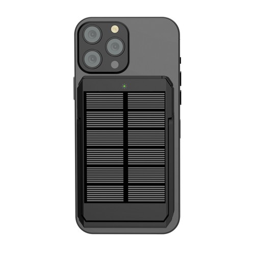 black Batería solar Skywave RCS rplastic 5000 mah 10W inalámbrica