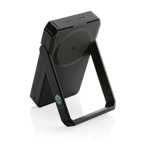 black Batería solar Skywave RCS rplastic 5000 mah 10W inalámbrica