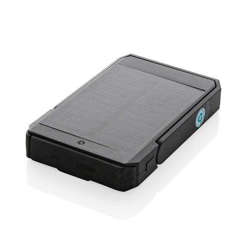 black Batería solar Skywave RCS rplastic 5000 mah 10W inalámbrica