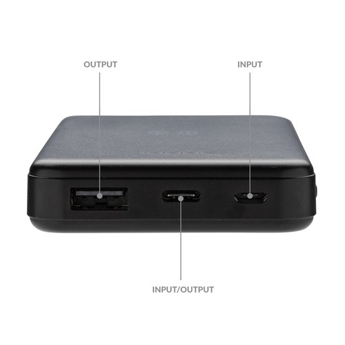 Batería inalámbrica 5W plástico RCS reciclado 5.000 mAh