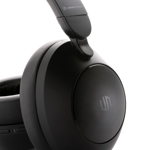 black Auriculares Urban Vitamin Cupertino RCS rplastic ANC