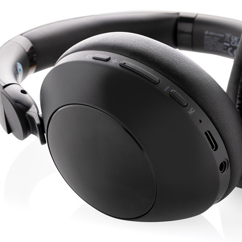 black Auriculares Urban Vitamin Cupertino RCS rplastic ANC