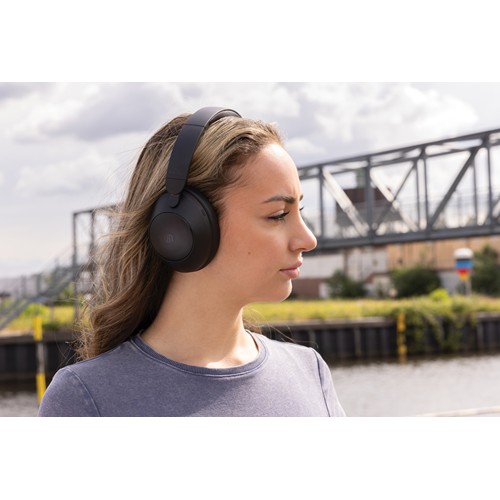 black Auriculares Urban Vitamin Cupertino RCS rplastic ANC